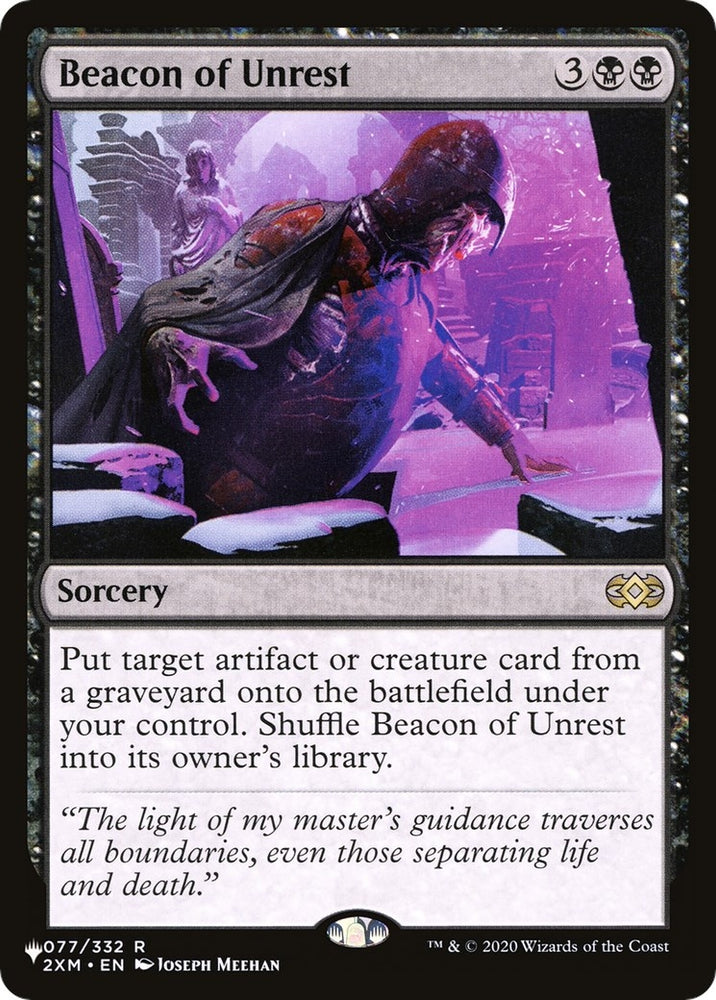 Image for Beacon of Unrest (77) [The List Reprints]