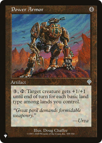 Image for Power Armor (309) [The List Reprints]