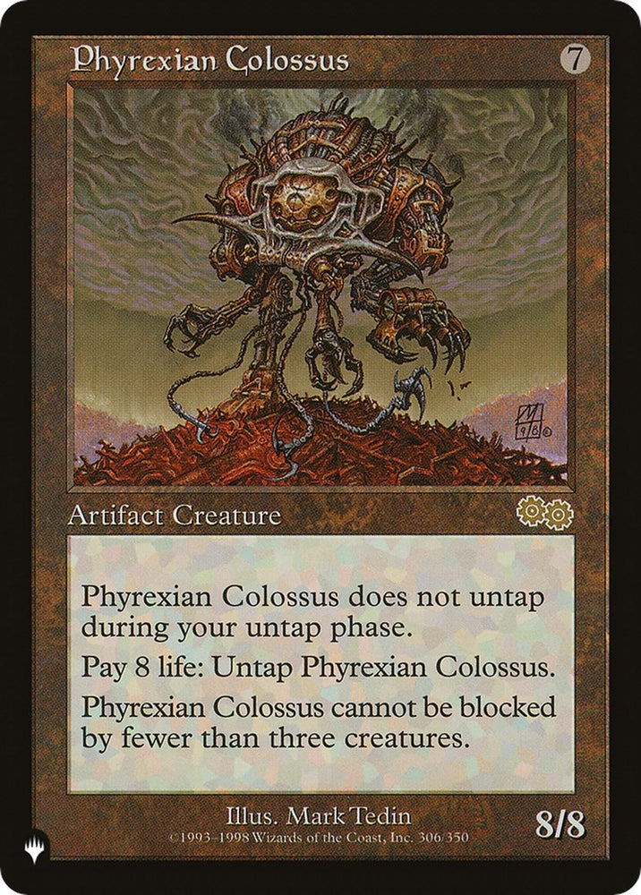 Image for Phyrexian Colossus (306) [The List Reprints]