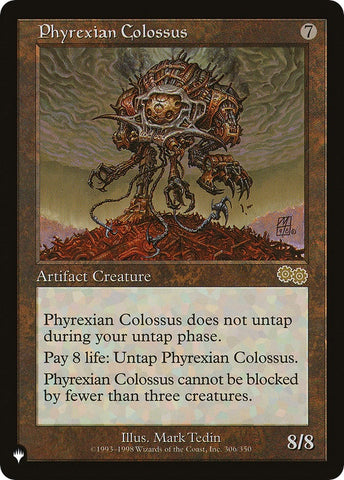 Image for Phyrexian Colossus (306) [The List Reprints]