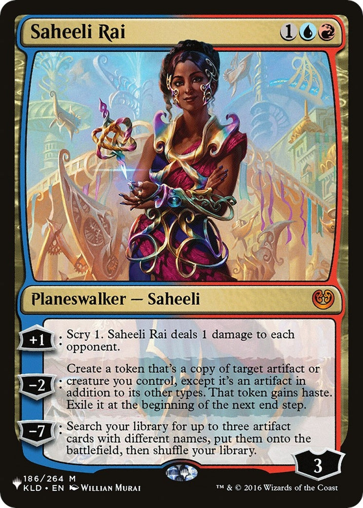 Image for Saheeli Rai (186) [The List Reprints]
