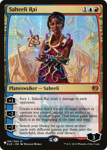 Image for Saheeli Rai (186) [The List Reprints]