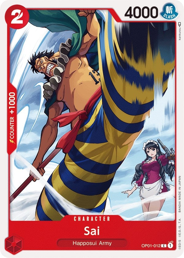 Image for Sai (OP01-012) - One Piece Card Game