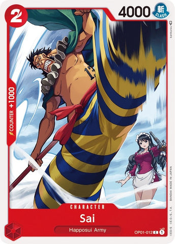 Image for Sai (OP01-012) - One Piece Card Game
