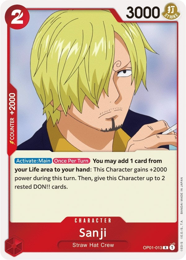 Image for Sanji (OP01-013) - One Piece Card Game