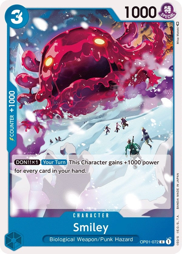 Image for Smiley (OP01-072) - One Piece Card Game
