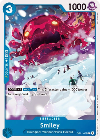 Image for Smiley (OP01-072) - One Piece Card Game