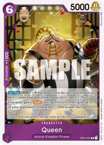 Image for Queen (OP01-097) - One Piece Card Game