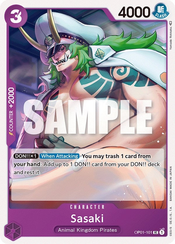 Image for Sasaki (OP01-101) - One Piece Card Game
