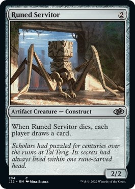Image for Runed Servitor (794) [Jumpstart 2022]