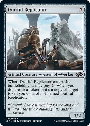 Image for Dutiful Replicator (48) [Jumpstart 2022]