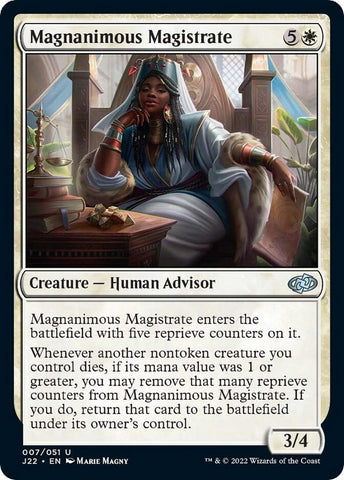 Image for Magnanimous Magistrate (7) [Jumpstart 2022]