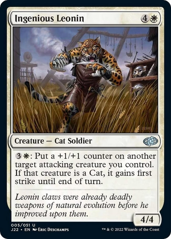 Image for Ingenious Leonin (5) [Jumpstart 2022]