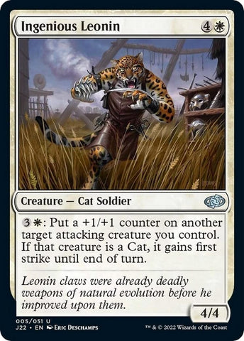 Image for Ingenious Leonin (5) [Jumpstart 2022]