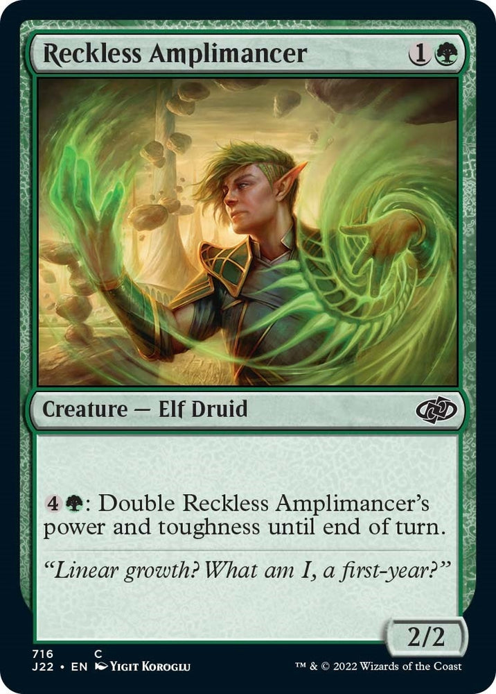Image for Reckless Amplimancer (716) [Jumpstart 2022]