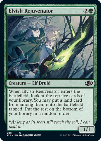 Image for Elvish Rejuvenator (88) [Jumpstart 2022]