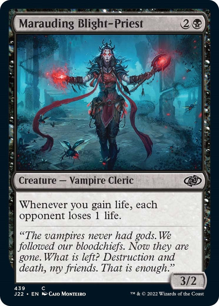 Image for Marauding Blight-Priest (439) [Jumpstart 2022]