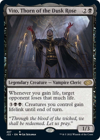 Image for Vito, Thorn of the Dusk Rose (487) [Jumpstart 2022]