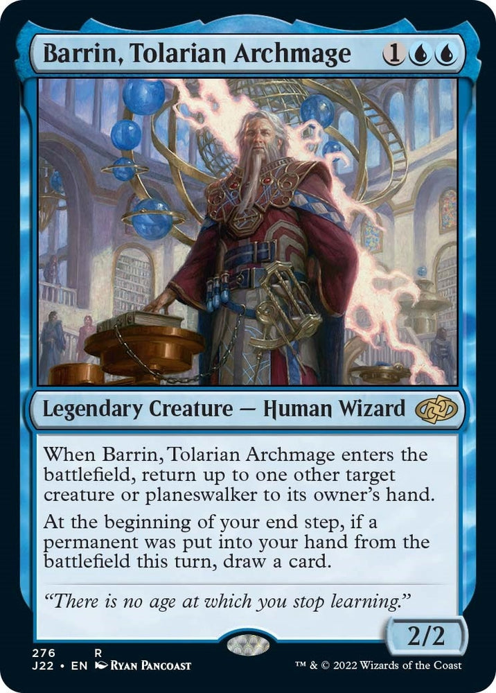 Image for Barrin, Tolarian Archmage (276) [Jumpstart 2022]