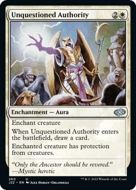Image for Unquestioned Authority (260) [Jumpstart 2022]