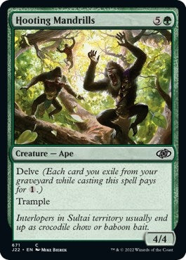Image for Hooting Mandrills (671) [Jumpstart 2022]