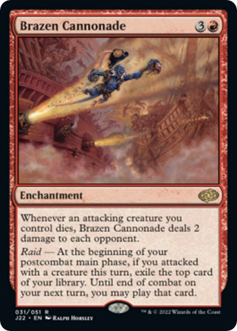 Image for Brazen Cannonade (31) [Jumpstart 2022]