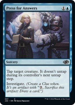 Image for Press for Answers (337) [Jumpstart 2022]