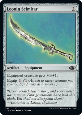 Image for Leonin Scimitar (782) [Jumpstart 2022]