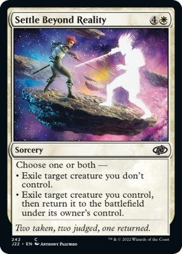 Image for Settle Beyond Reality (242) [Jumpstart 2022]