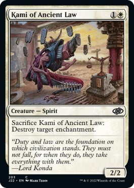 Image for Kami of Ancient Law (203) [Jumpstart 2022]
