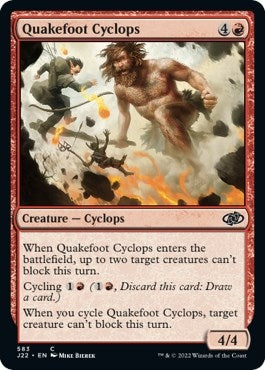 Image for Quakefoot Cyclops (583) [Jumpstart 2022]