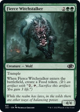 Image for Fierce Witchstalker (661) [Jumpstart 2022]