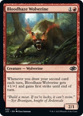 Image for Bloodhaze Wolverine (502) [Jumpstart 2022]