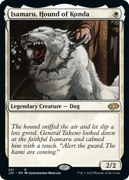 Image for Isamaru, Hound of Konda (201) [Jumpstart 2022]