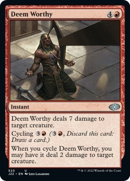 Image for Deem Worthy (520) [Jumpstart 2022]
