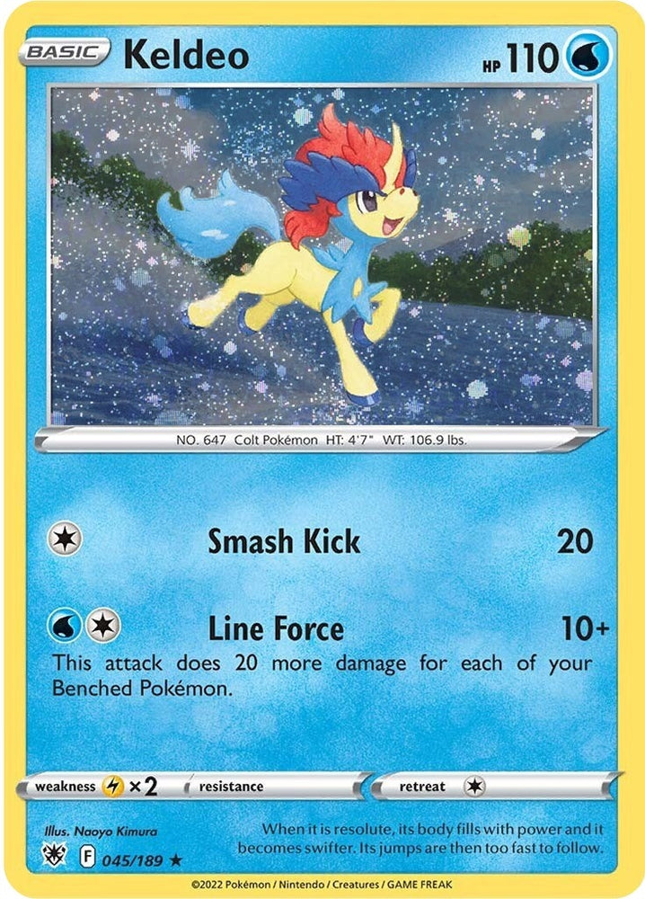Keldeo - 045/189 (Cosmos Holo) (045/189) (Miscellaneous Cards & Products)