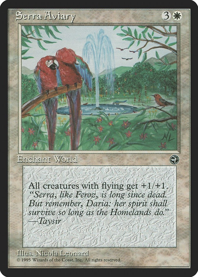 Image for Serra Aviary [Homelands]