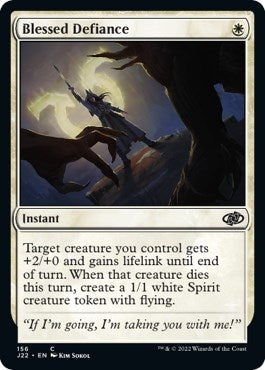 Blessed Defiance (156) [Jumpstart 2022]