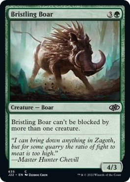 Image for Bristling Boar (635) [Jumpstart 2022]
