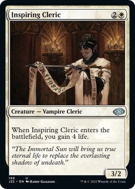 Image for Inspiring Cleric (199) [Jumpstart 2022]