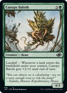 Image for Canopy Baloth (638) [Jumpstart 2022]