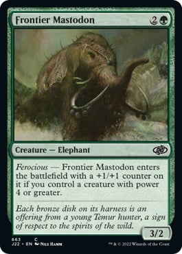 Image for Frontier Mastodon (663) [Jumpstart 2022]