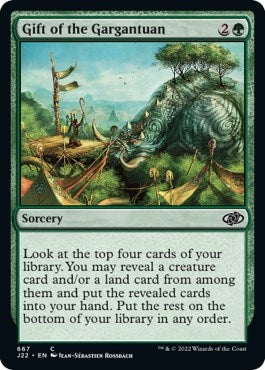 Image for Gift of the Gargantuan (667) [Jumpstart 2022]