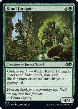 Image for Kraul Foragers (682) [Jumpstart 2022]