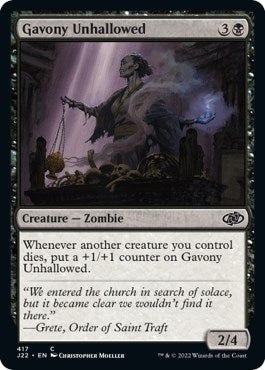 Image for Gavony Unhallowed (417) [Jumpstart 2022]