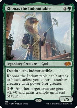 Image for Rhonas the Indomitable (719) [Jumpstart 2022]