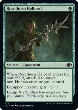 Image for Rosethorn Halberd (722) [Jumpstart 2022]