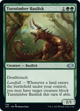 Image for Turntimber Basilisk (736) [Jumpstart 2022]