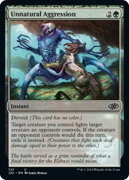 Image for Unnatural Aggression (737) [Jumpstart 2022]