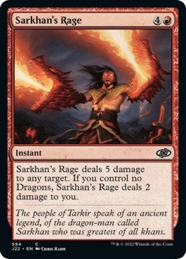 Image for Sarkhan's Rage (594) [Jumpstart 2022]